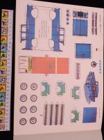 12 عدد ماکت قلعه وخانه وماشین وتانک وویلای دهه50 و60 - Image 3