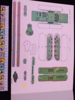 12 عدد ماکت قلعه وخانه وماشین وتانک وویلای دهه50 و60 - Image 4