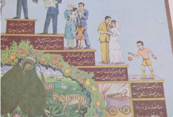 یک عدد پوستر از تولد تا مرگ دهه50 - Image 2