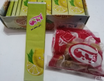 یک بسته آبنبات دهه 60 شکلات زرد رنگ تمام شد