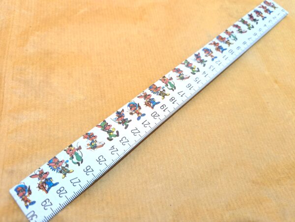 یکعدد خط کش فلزی پیکان آنتیک دهه60 - Image 4