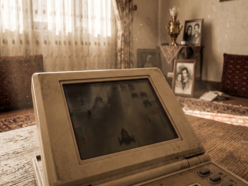 بازی دستی LCD قدیمی دهه ۶۰ ایران
